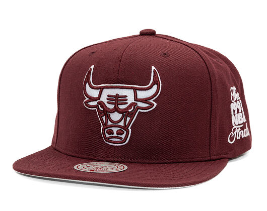 Kappe Mitchell & Ness - NBA Fashion Basic Snapback - Chicago Bulls - Dark Purple