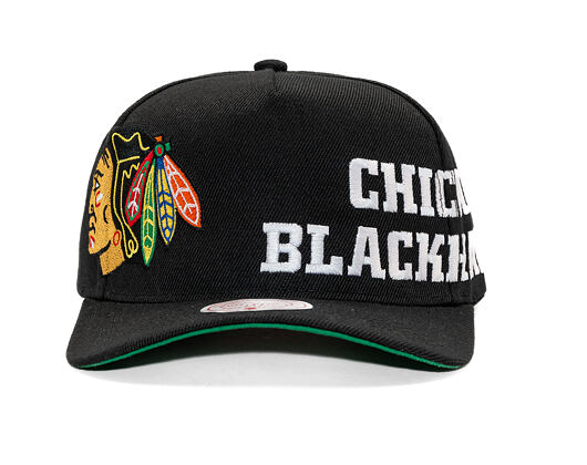 Kappe Mitchell & Ness - NHL Busted Pro - Chicago Blackhawks - Black