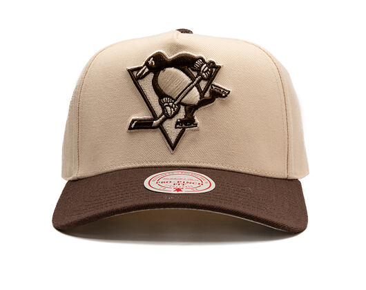 Kappe Mitchell & Ness - NHL Fashion Basic 2T Pro - Pittsburgh Penguins - Cream