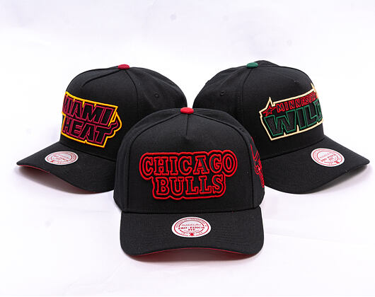 Kappe Mitchell & Ness - NBA Class Act Pro - Chicago Bulls - Black