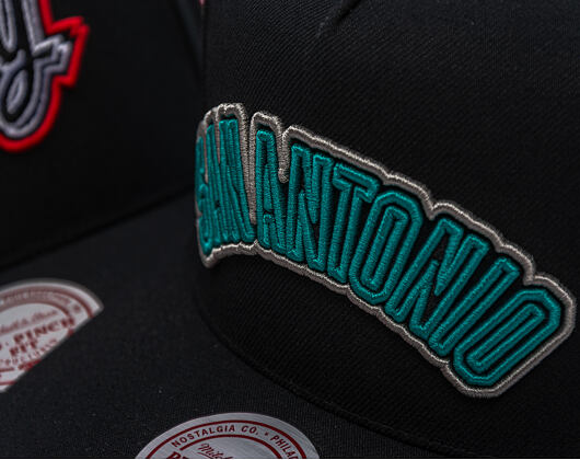 Kappe Mitchell & Ness - NBA Class Act Pro HWC - San Antonio Spurs - Black