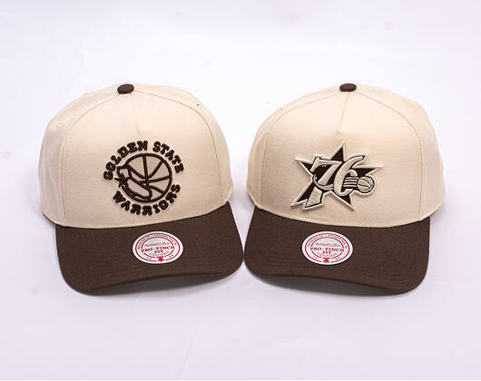 Kappe Mitchell & Ness - NBA Fashion Basic 2T Pro - Philadelphia 76Ers - Cream