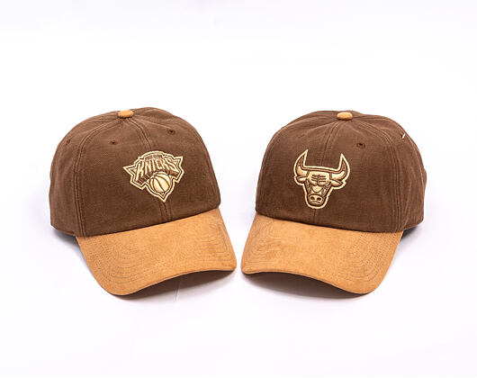 Kappe Mitchell & Ness - NBA Lux Chain Strapback - Chicago Bulls - Brown