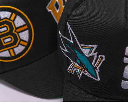 Kappe Mitchell & Ness - NHL Busted Pro - San Jose Sharks - Black