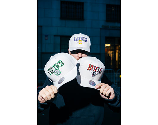 Kappe Mitchell & Ness - NBA Team Name Pro Crown - Boston Celtics - Bone