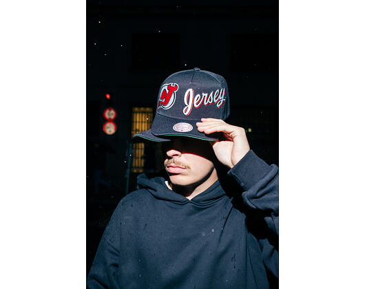 Kappe Mitchell & Ness - NHL Busted Pro - New Jersey Devils - Black