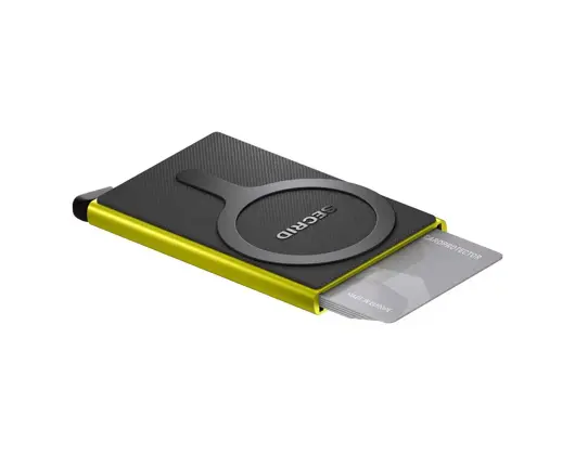 Kartenetui Secrid - Cardprotector für Magsafe Lime