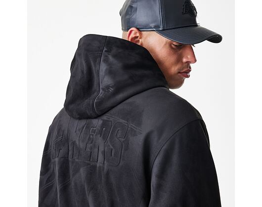 Jacke New Era - NBA Suede Hooded Jacket - LA LAkers - Black