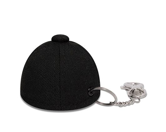 Schlüsselanhänger New Era - Branded Mini cap - Black