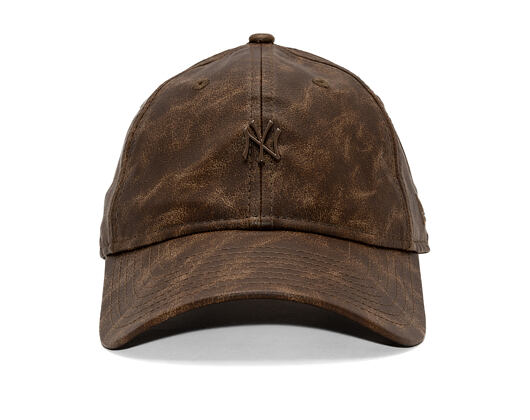 Damen Kappe New Era - MLB Worn PU 9TWENTY - NY Yankees - Brown