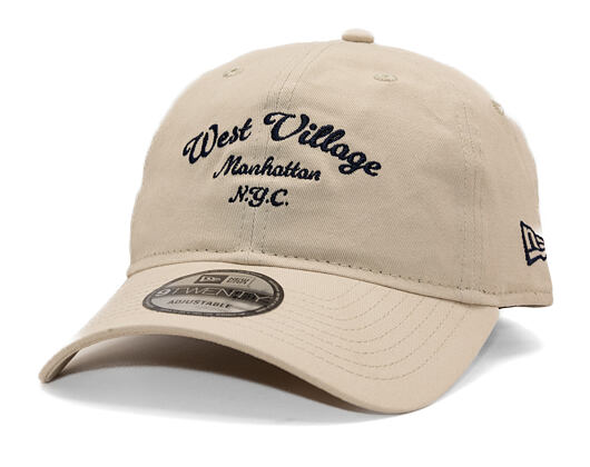 Kappe New Era - Branded Wordmark 9TWENTY - Stone