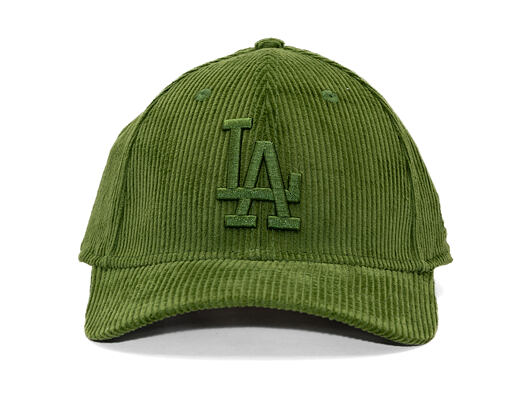 Kappe New Era - MLB Cord 9FORTY M-Crown - LA Dodgers - Rifle Green