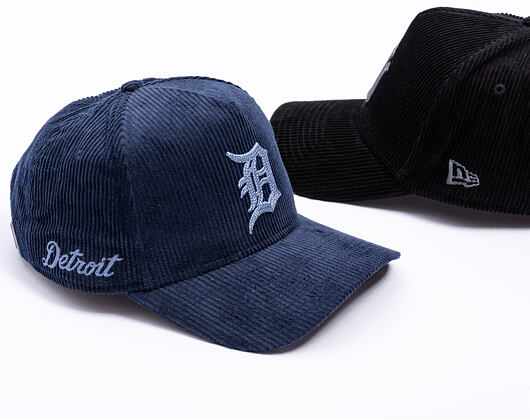 Kappe New Era - MLB Cord 9FORTY A-Frame - Detroit Tigers - Navy