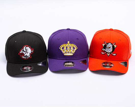 Kappe New Era - NHL 9SEVENTY Stretch-Snap - Anaheim Ducks - Team Color