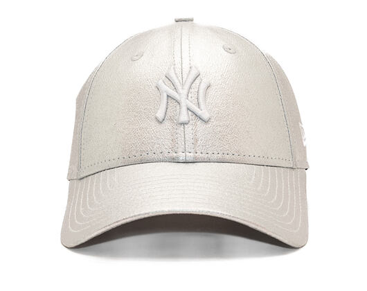 Damen Kappe New Era - MLB Metallic 9FORTY - NY Yankees - Silver