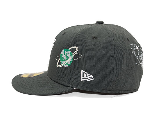 Kappe New Era - MLB Planet Icon 59FIFTY - NY Yankees - Steel Clouds