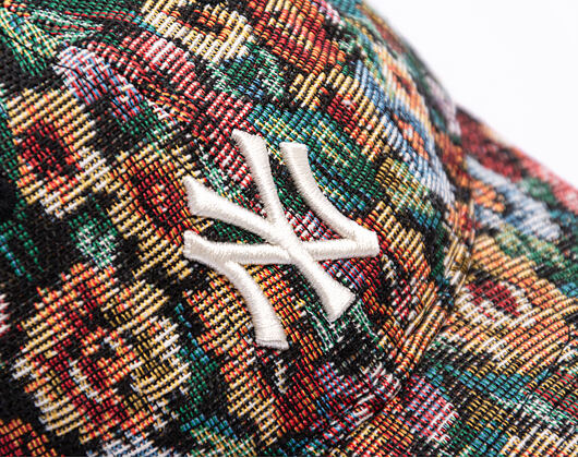 Damen Kappe New Era - MLB Womens Floral 9TWENTY - NY Yankees - Black / Cream