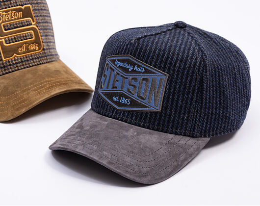 Kappe Stetson - Trucker Cap Goat Suede Wool