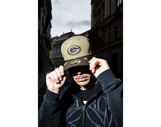 Kappe New Era - NFL25 "Salute to Service" - 9SEVENTY Stretch-Snap  Bay Packers 