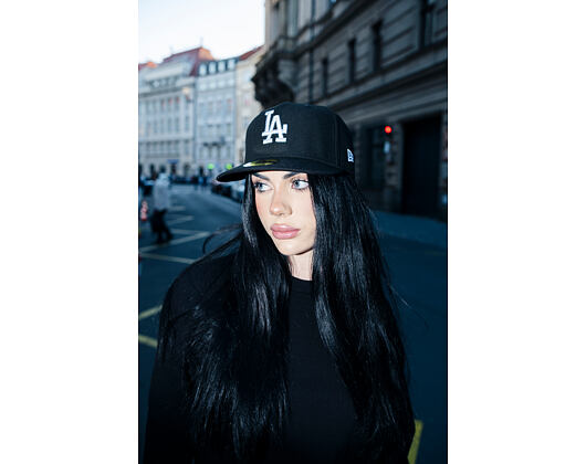 Kappe New Era - MLB Basic 59FIFTY - LA Dodgers - Black / White