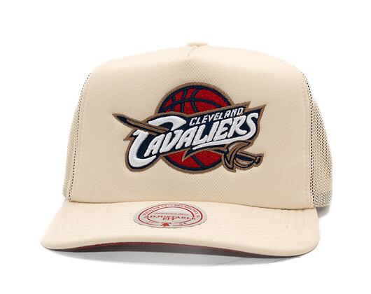 Kappe Mitchell & Ness - Evergreen Trucker HWC - NBA - Cleveland Cavaliers - Off White