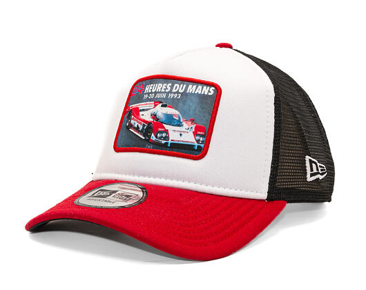 Kappe New Era - LE MANS 9FORTY A-Frame Trucker Patch - Scarlet