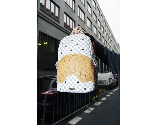 Rucksack Sprayground Cream Henny Quilt Puff Backpack