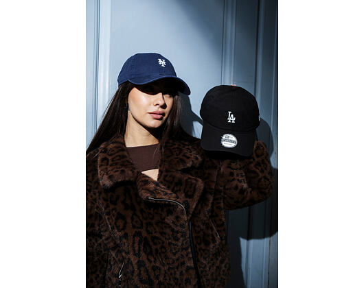 Kappe New Era - MLB Washed Mini Logo 9TWENTY - LA Dodgers - Black