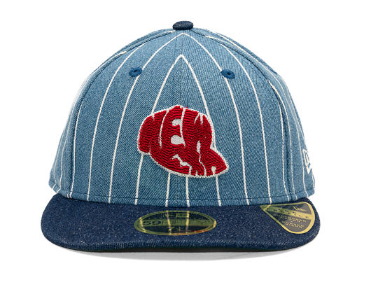 Kappe New Era - 59FIFTY Low Profile Day - Pinstripe Denim Indigo