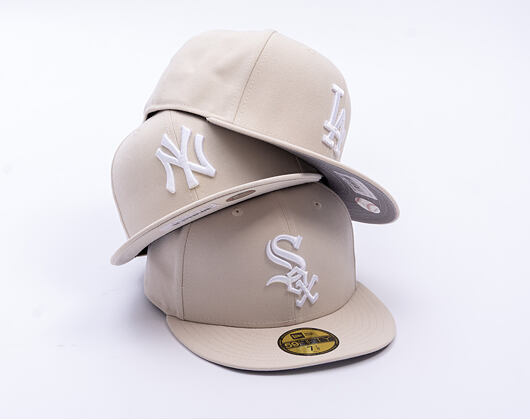 Kappe New Era - MLB Seasonal 59FIFTY - Chicago White Sox - Stone