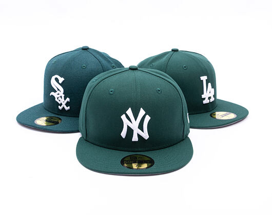Kappe New Era - MLB Seasonal 59FIFTY - NY Yankees - Dark Green
