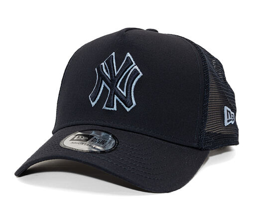 Kappe New Era - MLB Outline 9FORTY Trucker - NY Yankees - Navy