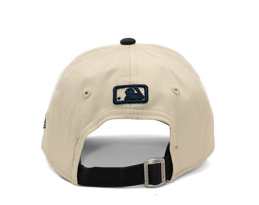 Kinder Kappe New Era - MLB Wordmark 9FORTY M-CROWN - NY Yankees - Cream