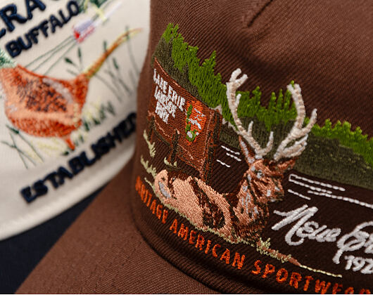 Kappe New Era - Branded Outdoor Graphic 19TWENTY - Chestnut Brown