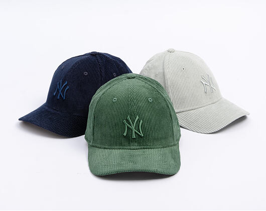 Kappe New Era - MLB Cord 9FORTY M-CROWN - NY Yankees - Cilantro Green