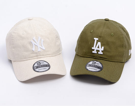 Kappe New Era - MLB Linen 9TWENTY - NY Yankees - Stone