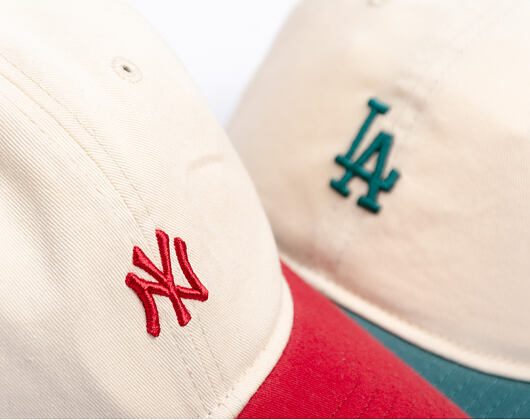 Kappe New Era - MLB Mini Logo 9TWENTY - NY Yankees - Cream