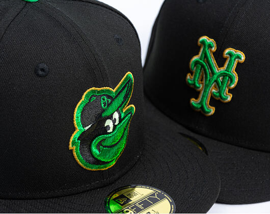 Kappe New Era - MLB 2026 St. Patrick Day 59FIFTY - Baltimore Orioles - Black
