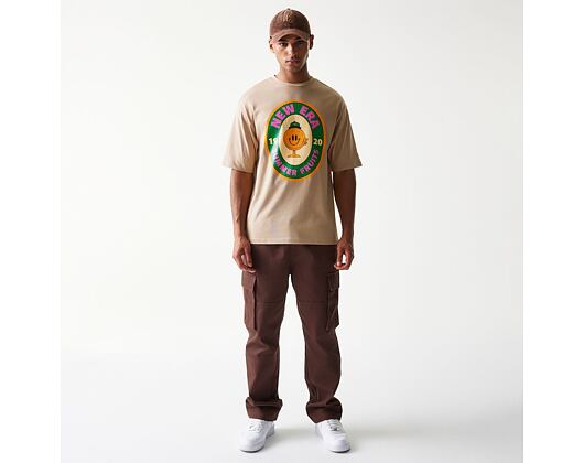 T-Shirt New Era - Fruit Graphic Oversized Tee - Camel