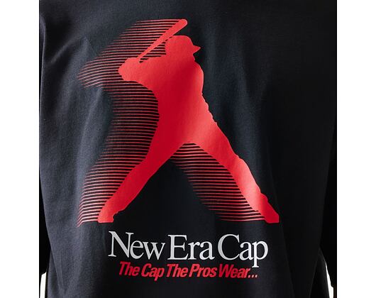 T-Shirt New Era - Player Graphic Oversized Tee - Black