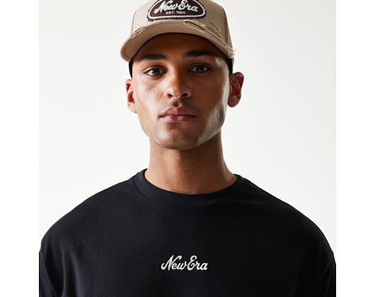 T-Shirt New Era - Script Oversized Tee - Black