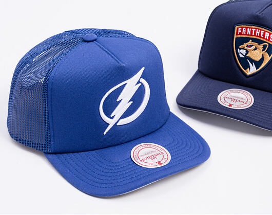 Kappe Mitchell & Ness - Tampa Bay Lightning - Evergreen Trucker - Blue