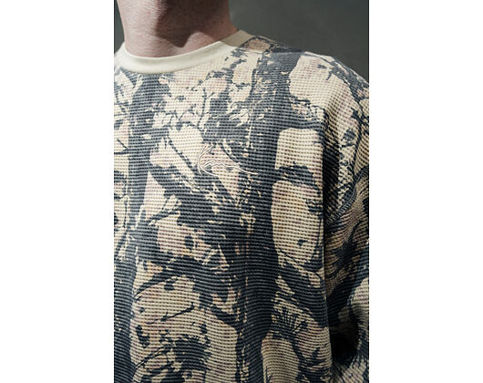 Langarmshirt Karl Kani - Signature Wood Camo Waffle Longsleeve