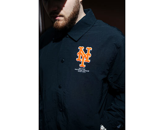 Jacke New Era - MLB Coaches Jacket - NY Mets - Black
