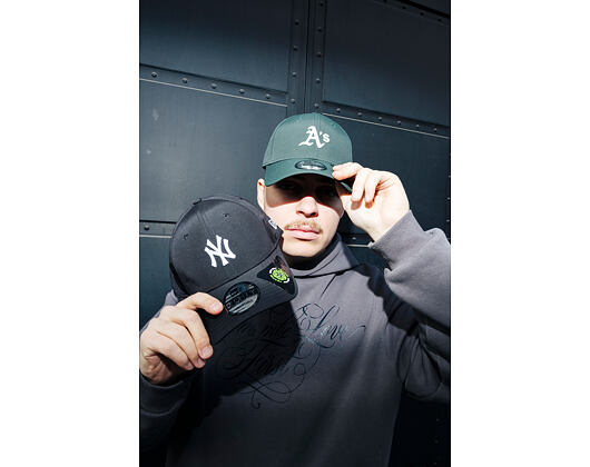 Kappe New Era - MLB Recycled Midi 9FORTY - Oakland Athletics - Dark Green