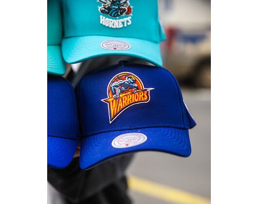 Kappe Mitchell & Ness - Golden State Warriors - Double Clutch Pro Snapback Hwc - Navy