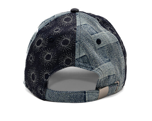 Kappe Kangol - TRENDS PACK - Denim Mashup Baseball - Blue Picnic
