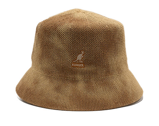 Hut Kangol - Tie Dye Knit Bucket - Tan/Natural
