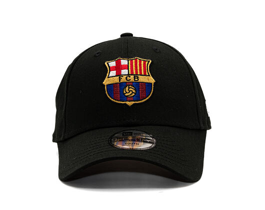 Kinder Kappe New Era - Core Logo 9FORTY Kids - Barcelona FC - Black