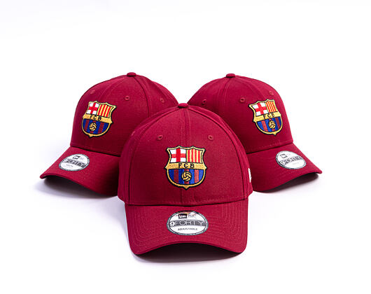 Kappe New Era - Core Logo 9FORTY - Barcelona FC - Cardinal